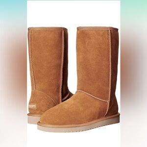 NEW Koolaburra by UGG Tall Boots Chestnut 8 AUTHENTIC